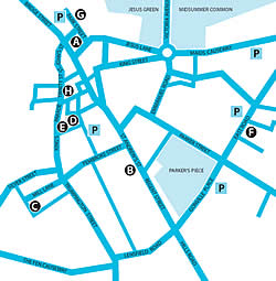 Map of Cambridge